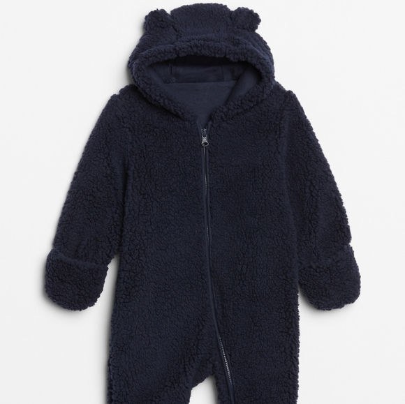 GAP Other - GAP Sherpa Baby Snowsuit